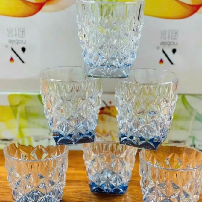 Bộ 6 cốc thủy tinh HONGLI 81912