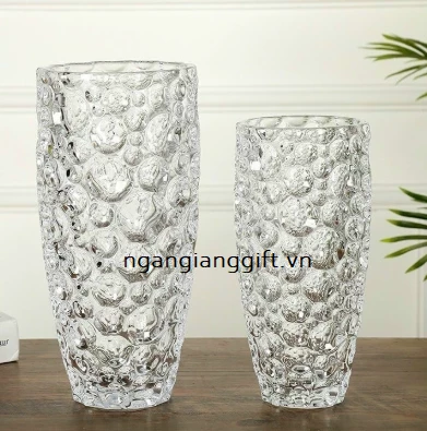 Bình hoa thủy tinh bom bi
